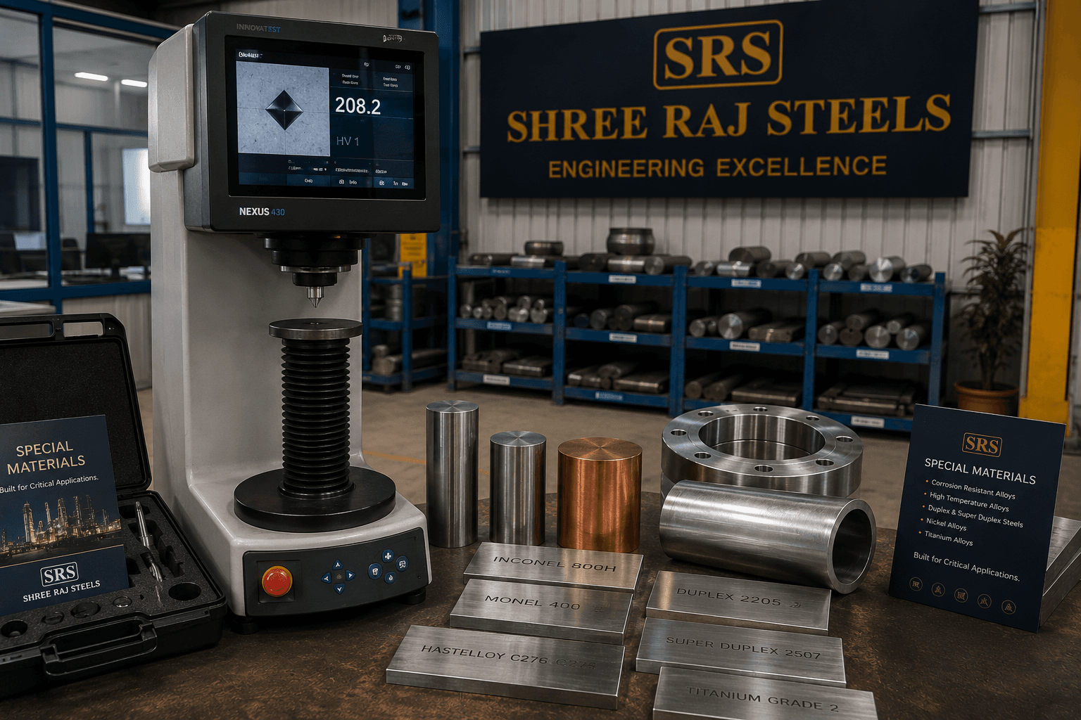 Special Alloy Materials - Shree Raj Steels