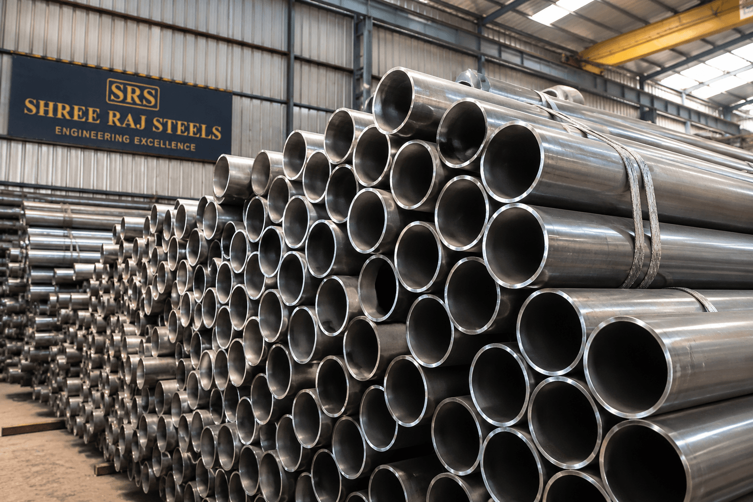 Industrial Pipes and Tubes - Shree Raj Steels